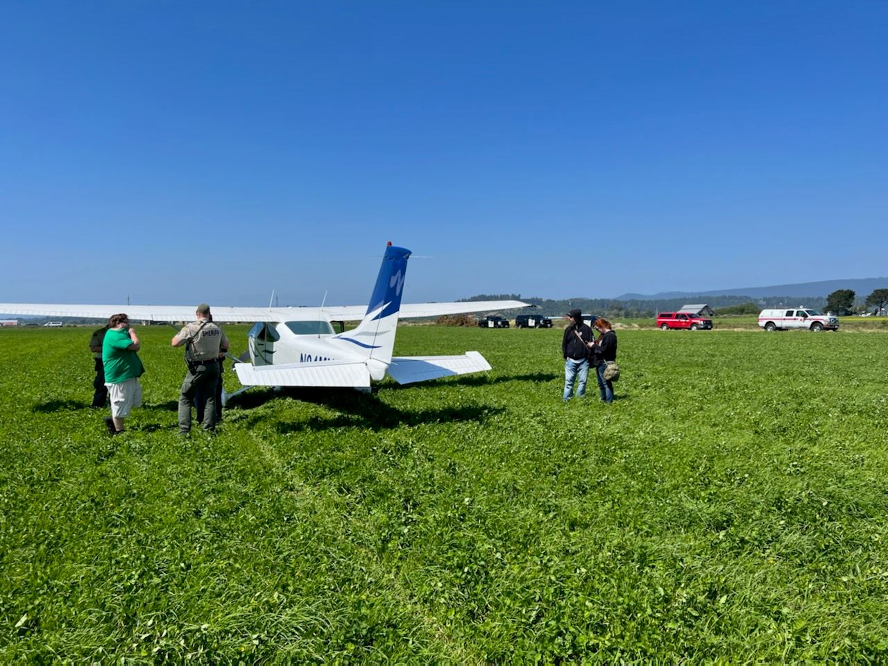 Plane in Arcata Bottoms