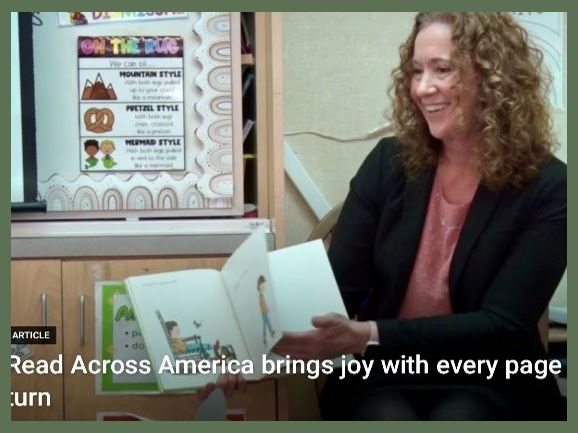 Stacey Eads Reading Children's Book