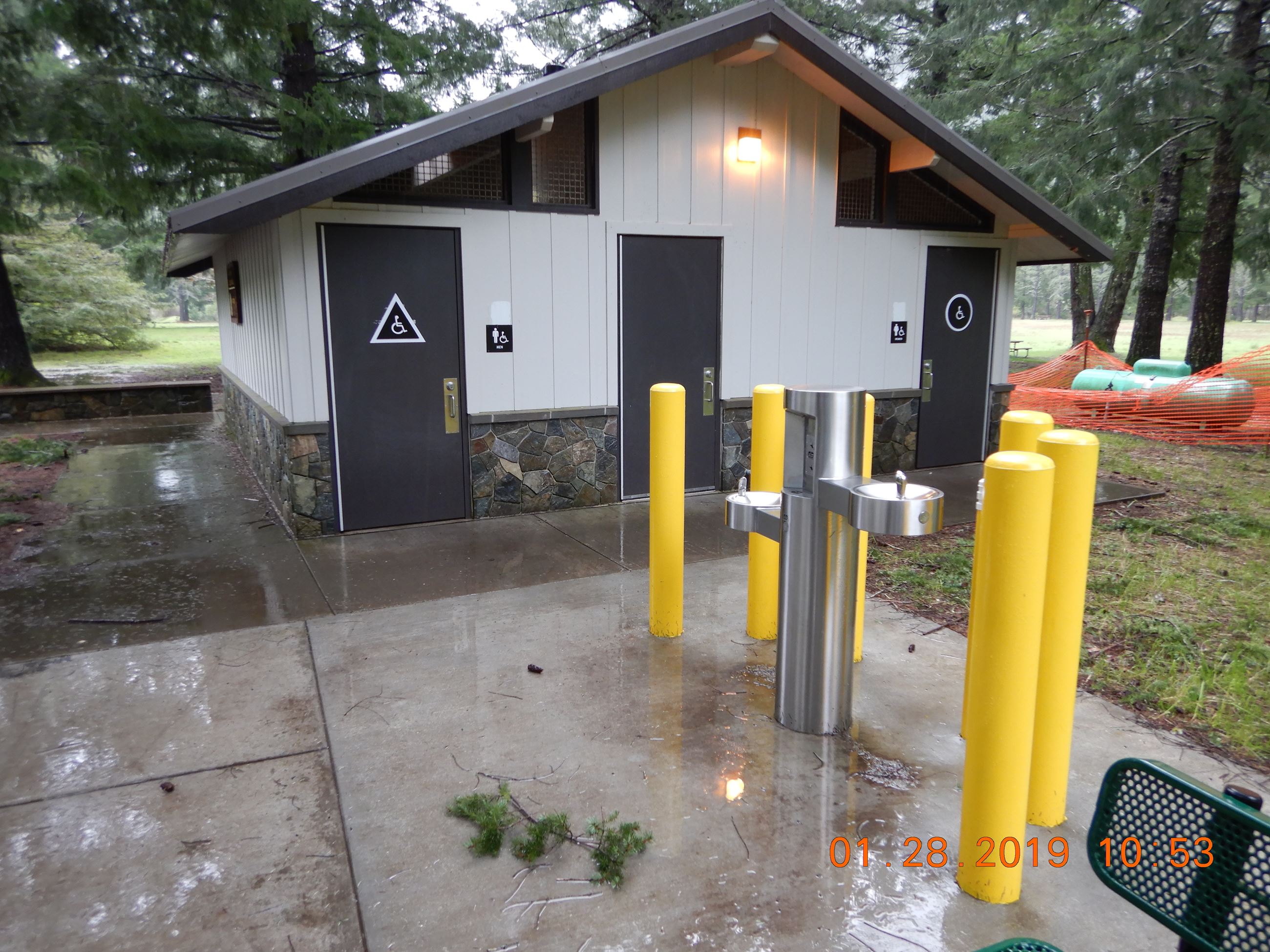 ADA accessible bathroom at A.W. Way County Park