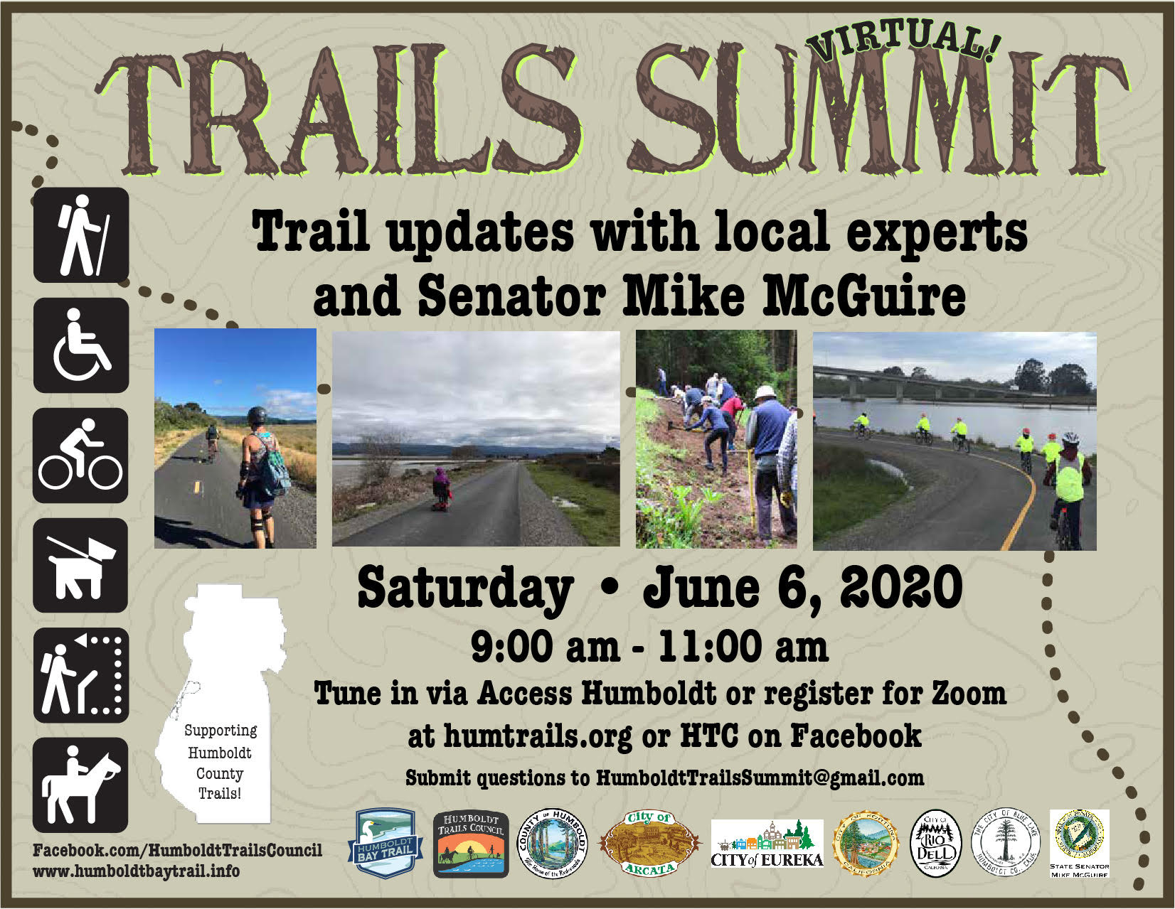 Trails Summit 2020 flyer