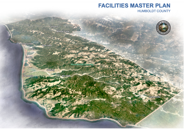 Image showing topography of Humboldt County