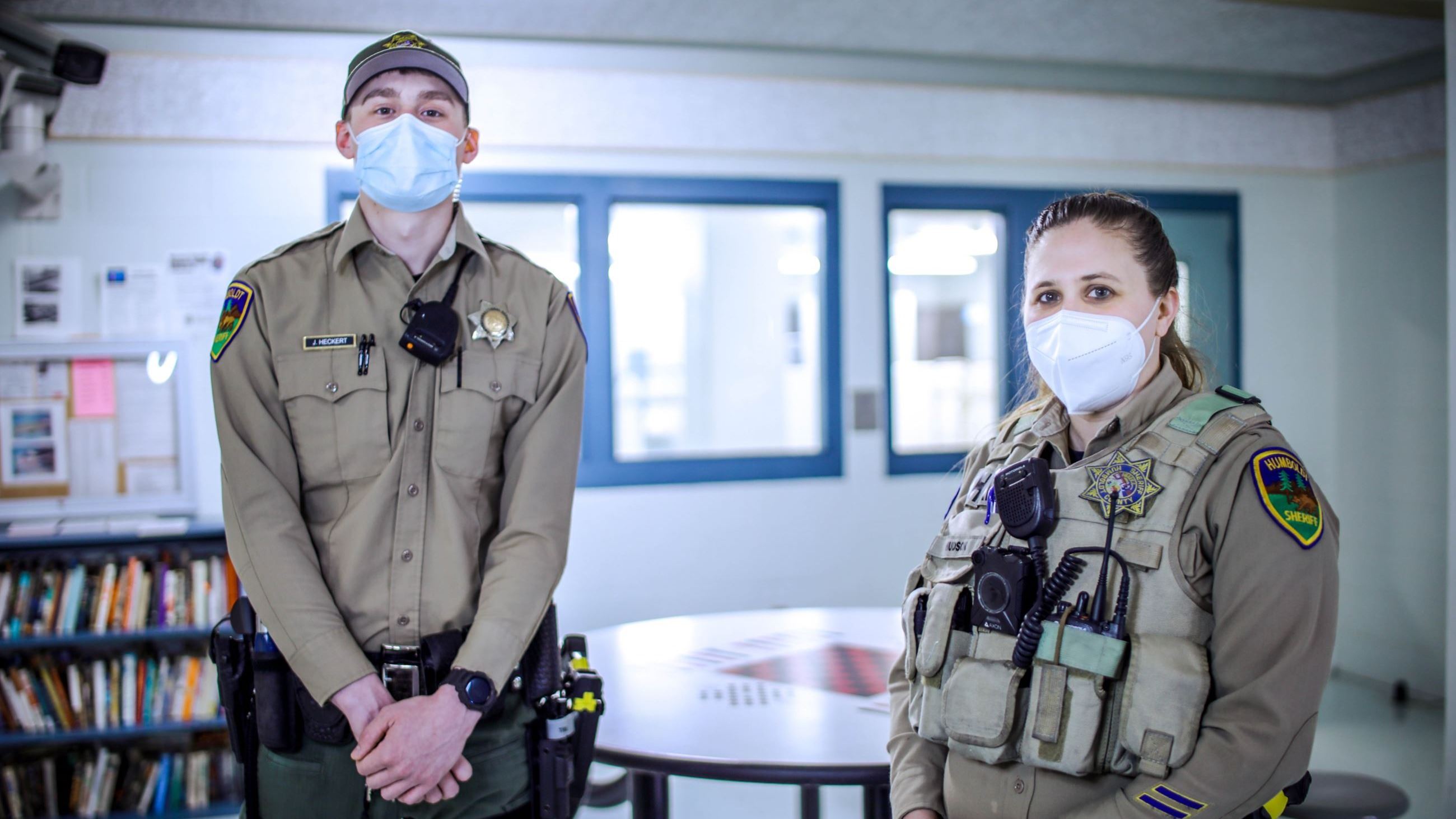 Correctional Deputies Heckert and Hudson