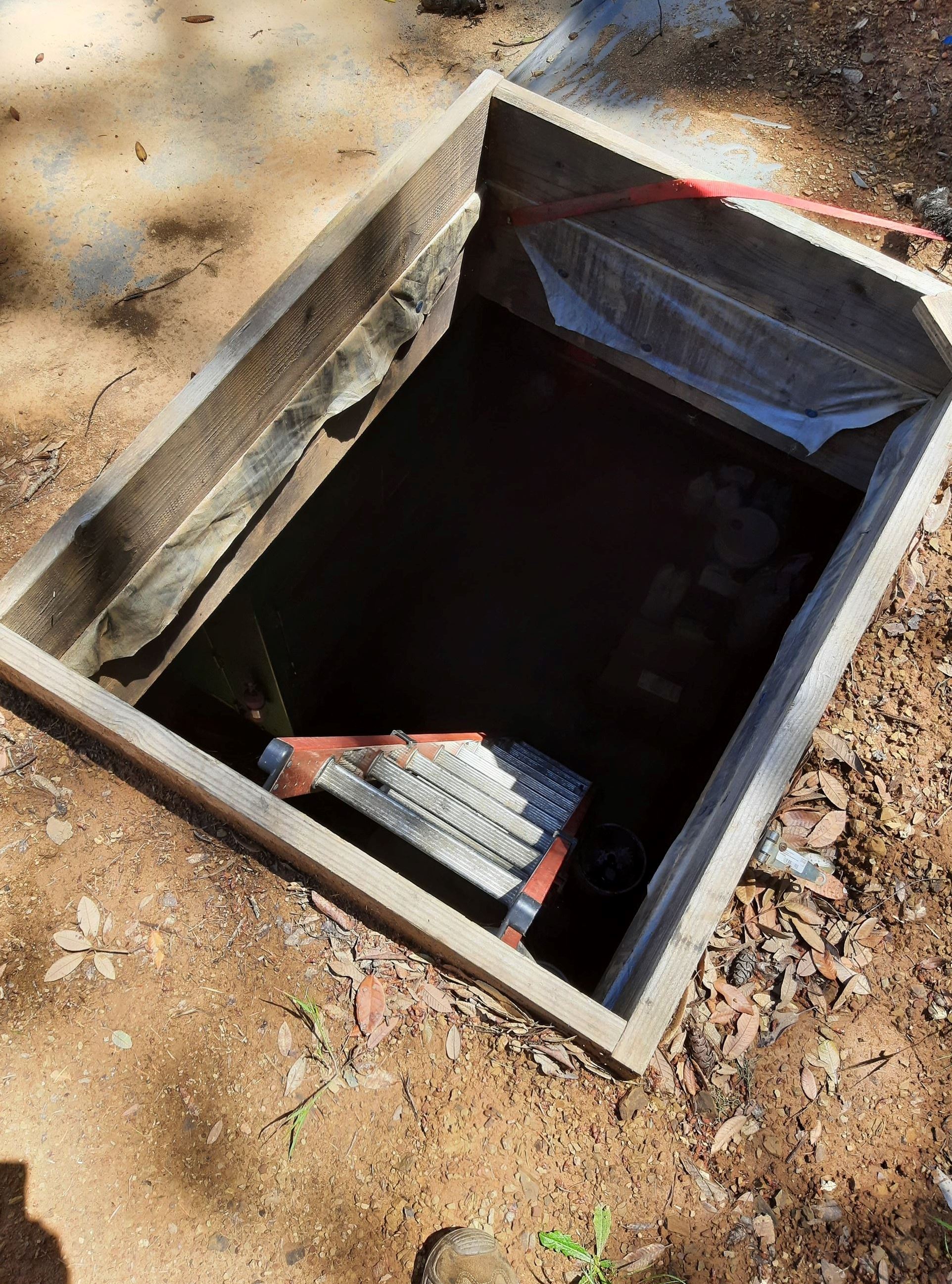 Underground passage to generator