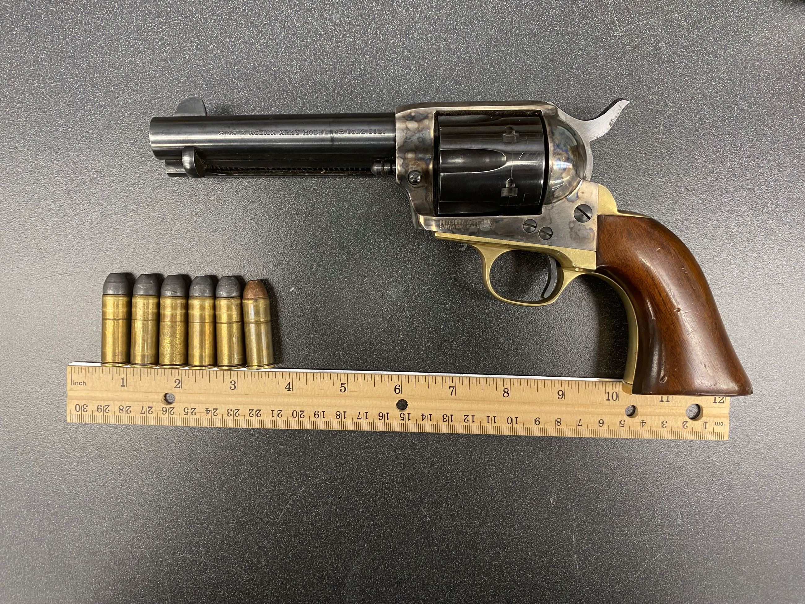 Firearm and ammunition