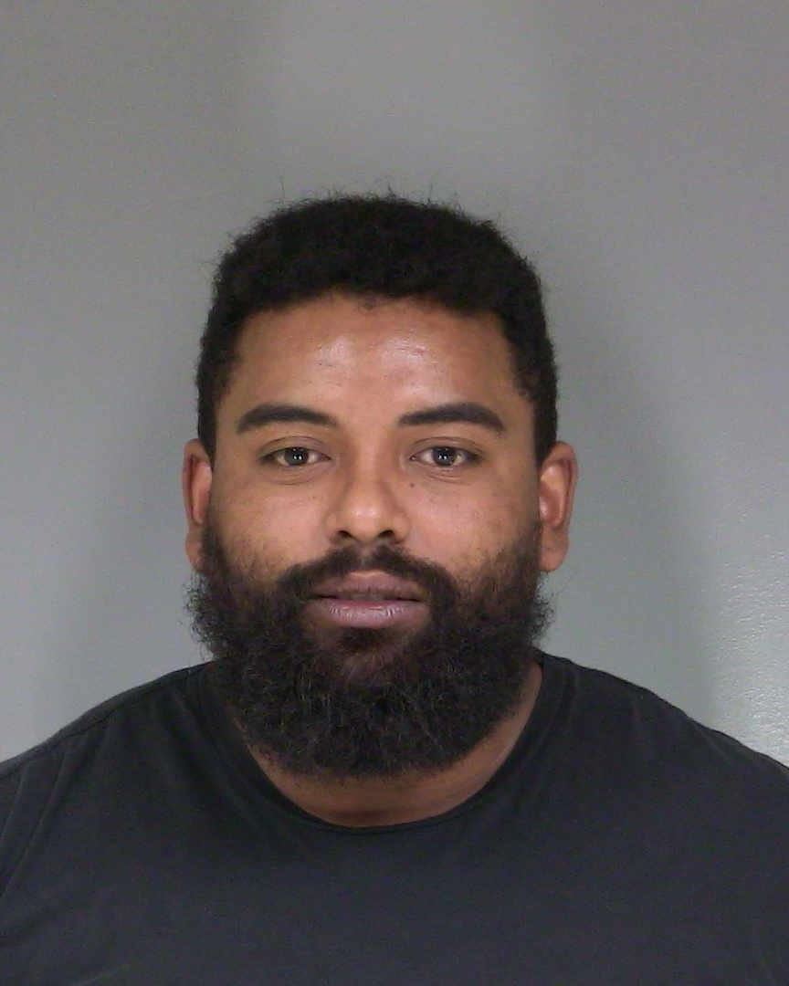 Booking Photo of Malik Cervantes Cuellar