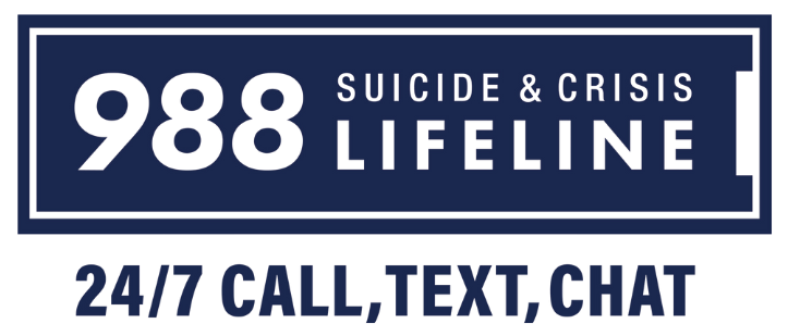 988 Suicide & Crisis Lifeline - Call, text, chat