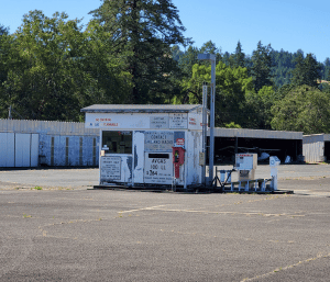 Garberville Airport Gas Pump Station