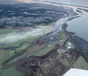 Murray Field Airport Ariel view
