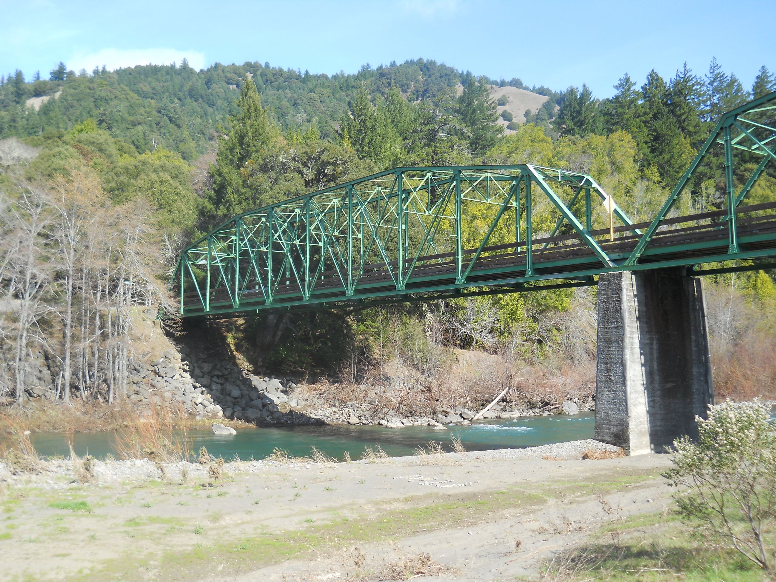 Honeydew Bridge Down River